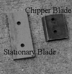 Rotor Blade/Stationary Bed Blade